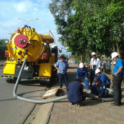 Hút bể phốt tại Đô Lương