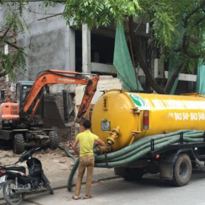 Hút bể phốt tại Tương Dương