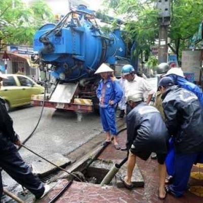 Hút bể phốt tại Thị xã Thái Hòa