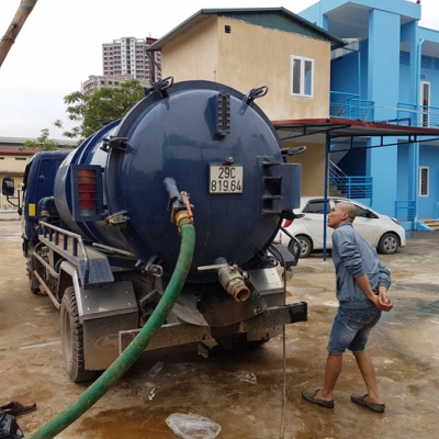 Hút bể phốt tại Diễn Châu